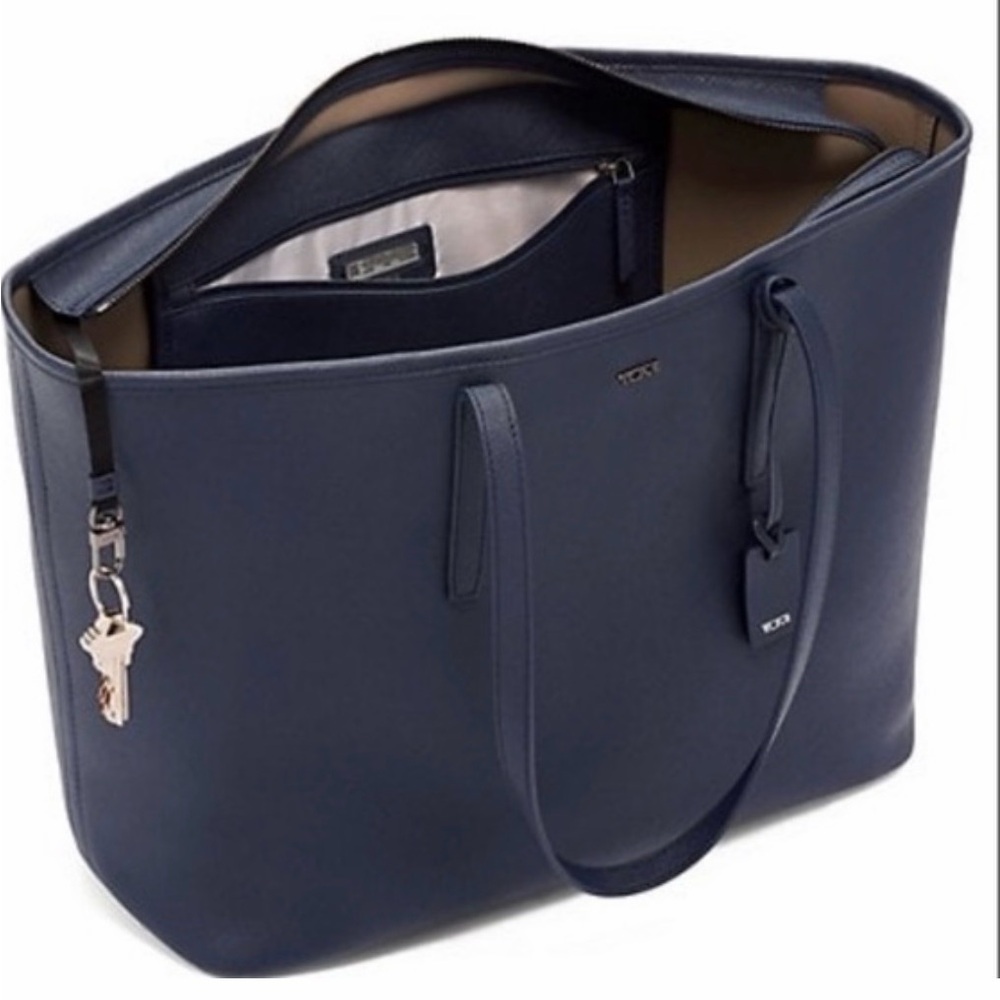 Tumi Everyday Saffiano Leather Tote Top